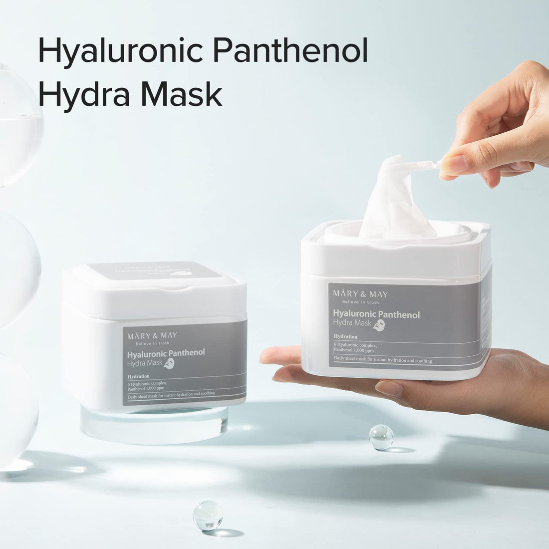 Mary&May Hyaluronic Panthenol Hydra Mask 30ea