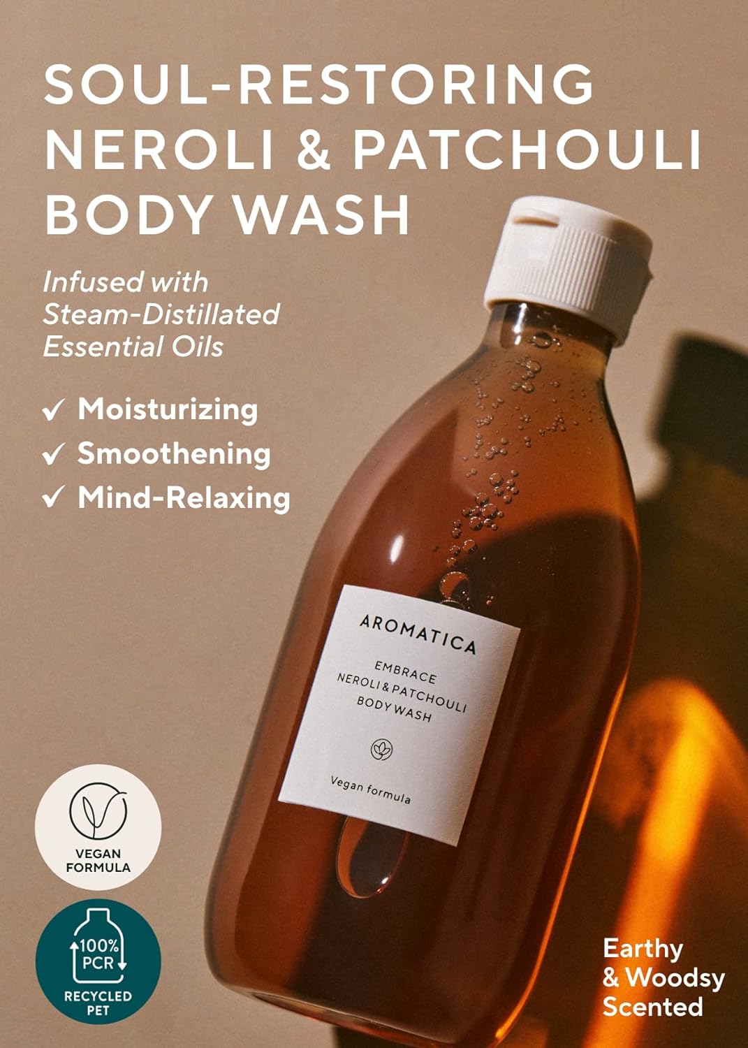 Aromatica Embrace Body Wash Neroli & Patchouli 300ml