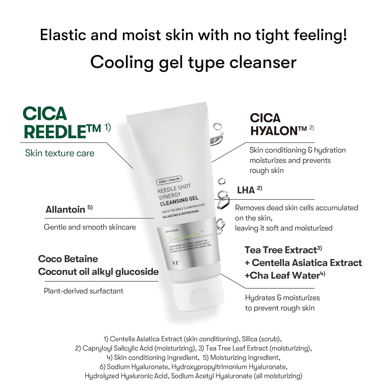 Vt Reedle Shot Synergy Cleansing Gel