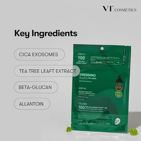 VT Pro Cica Reedle Shot 100 2-Step Hydrogel Mask