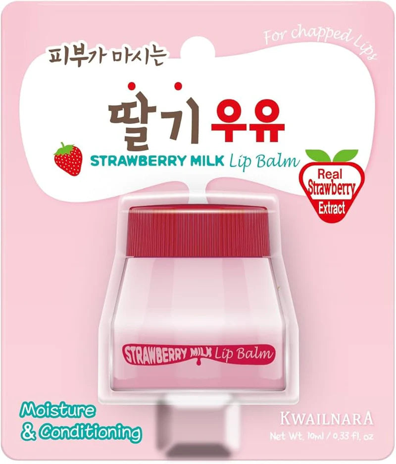 KWAILNARA Strawberry Milk Lip Balm 10ml