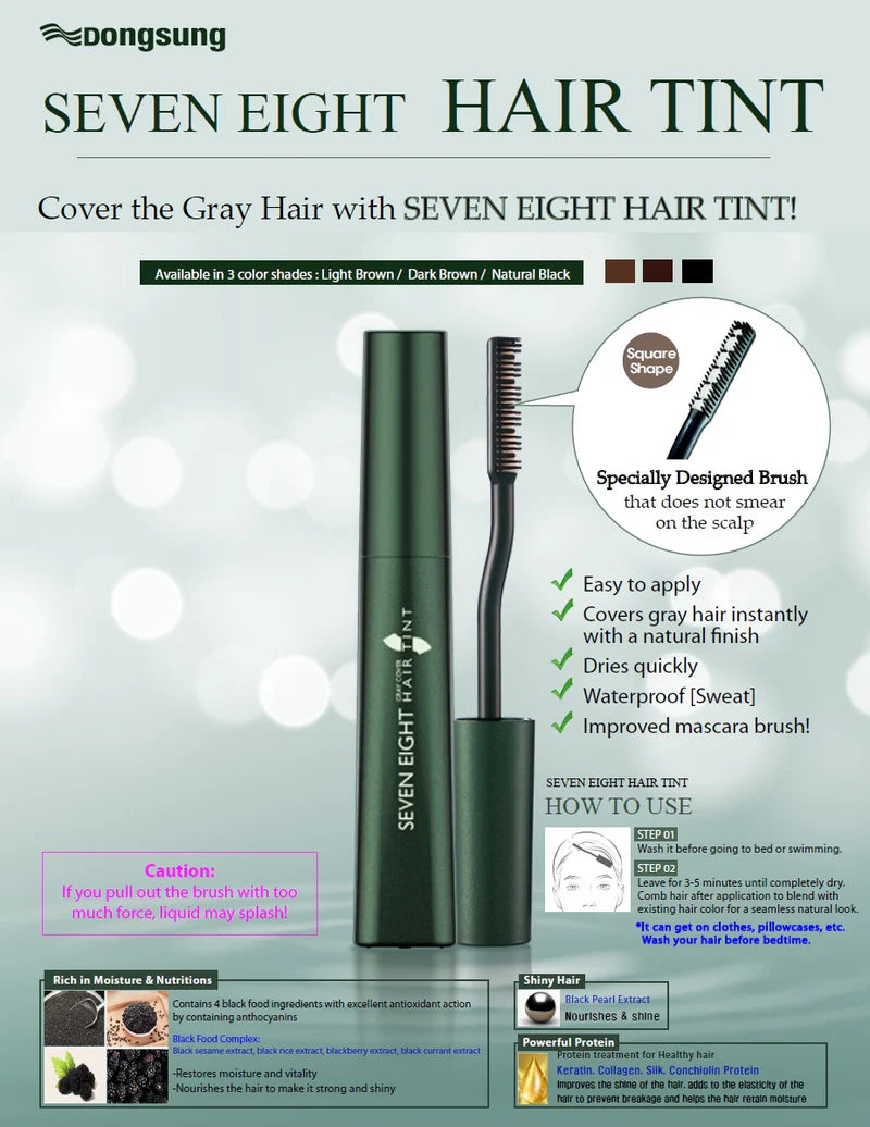 eZn Seven Eight Gray Hair Cover Tint