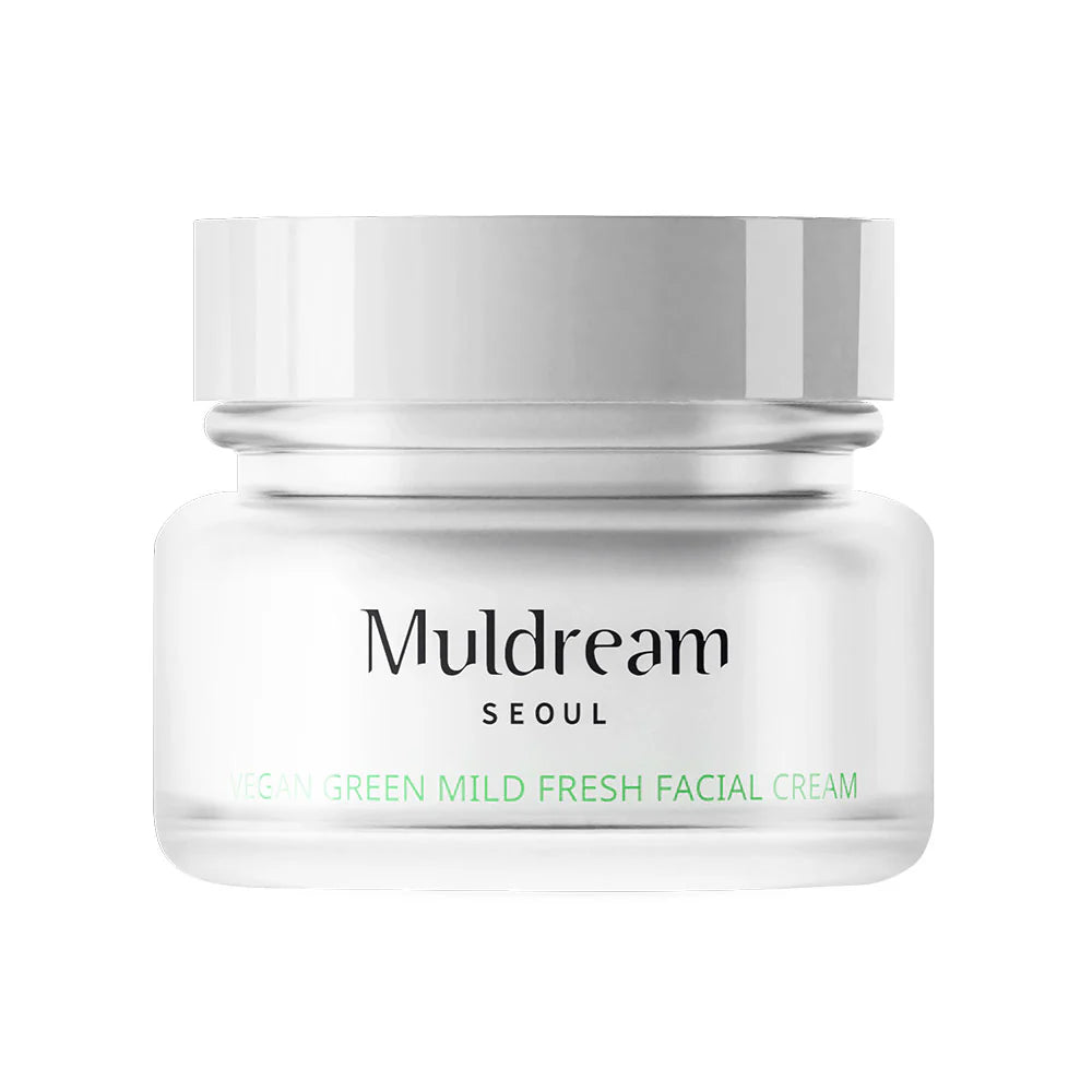 Muldream Vegan Green Mild Fresh Facial Cream 60ml
