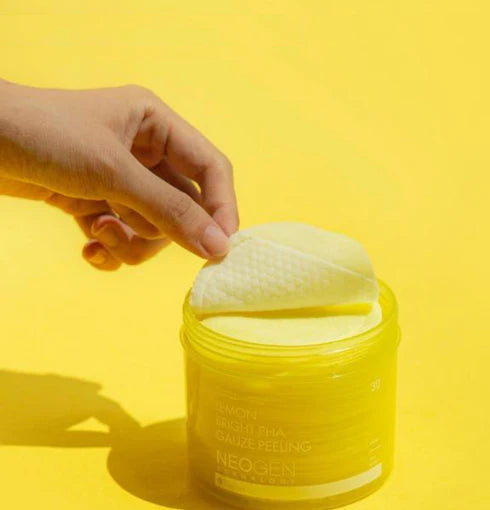 NEOGEN DERMALOGY LEMON BRIGHT PHA GAUZE PEELING 190ML (30 PADS)
