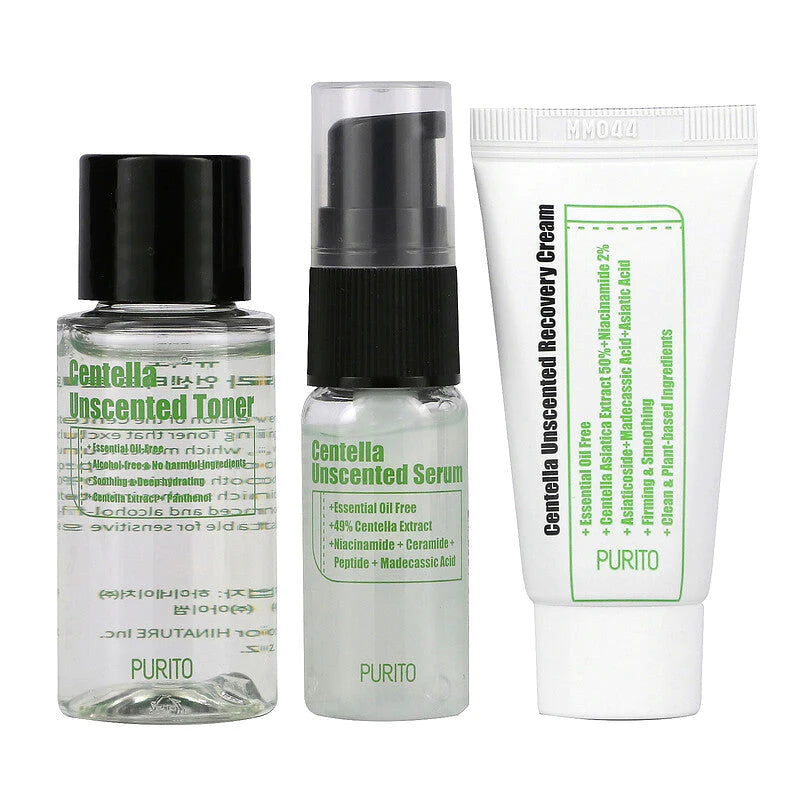 PURITO Centella Unscented Mini Kit