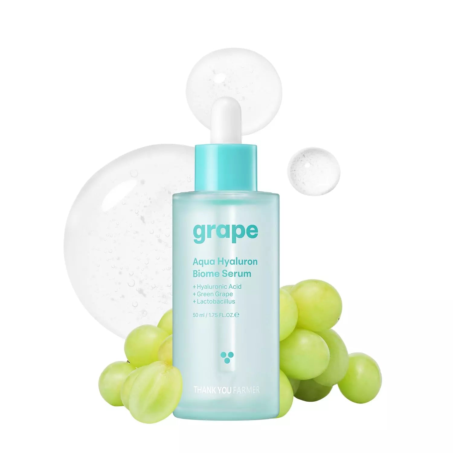 [THANK YOU FARMER] Grape Aqua Hyaluron Biome Cream 80ml