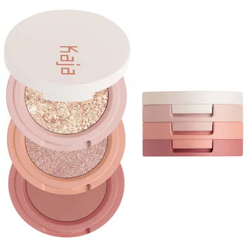 Kaja Eye Bento Bouncy Eyeshadow Trio: 16 Peach Madeline
