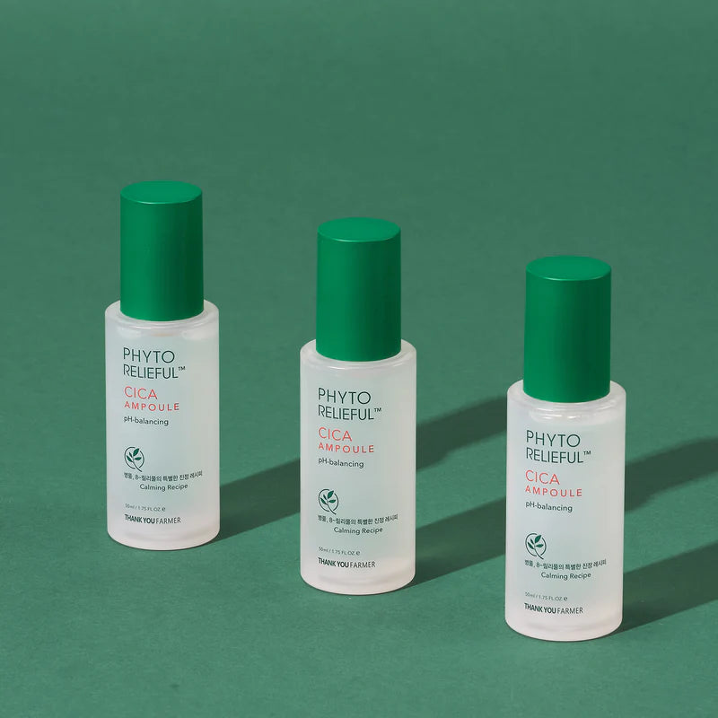 THANK YOU FARMER Phyto Relieful Cica Ampoule" 50ml