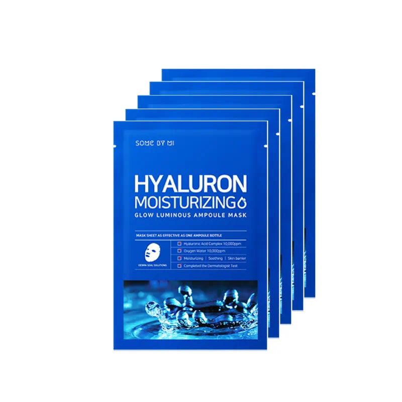 SOMEBYMI Hyaluron Moisturizing Glow Luminous Ampoule Mask 10 maska