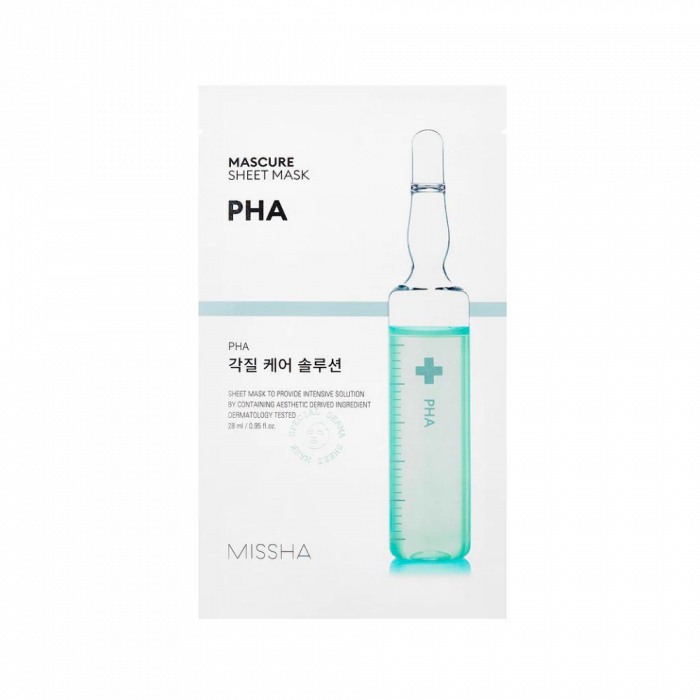Missha Mascure Peeling solution PHA sheet mask