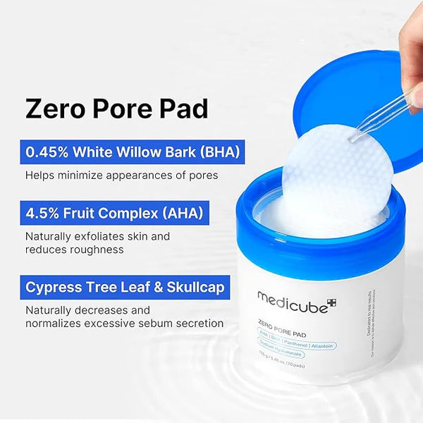 Medicube Zero Pore Pads 2.0 (70 pcs)