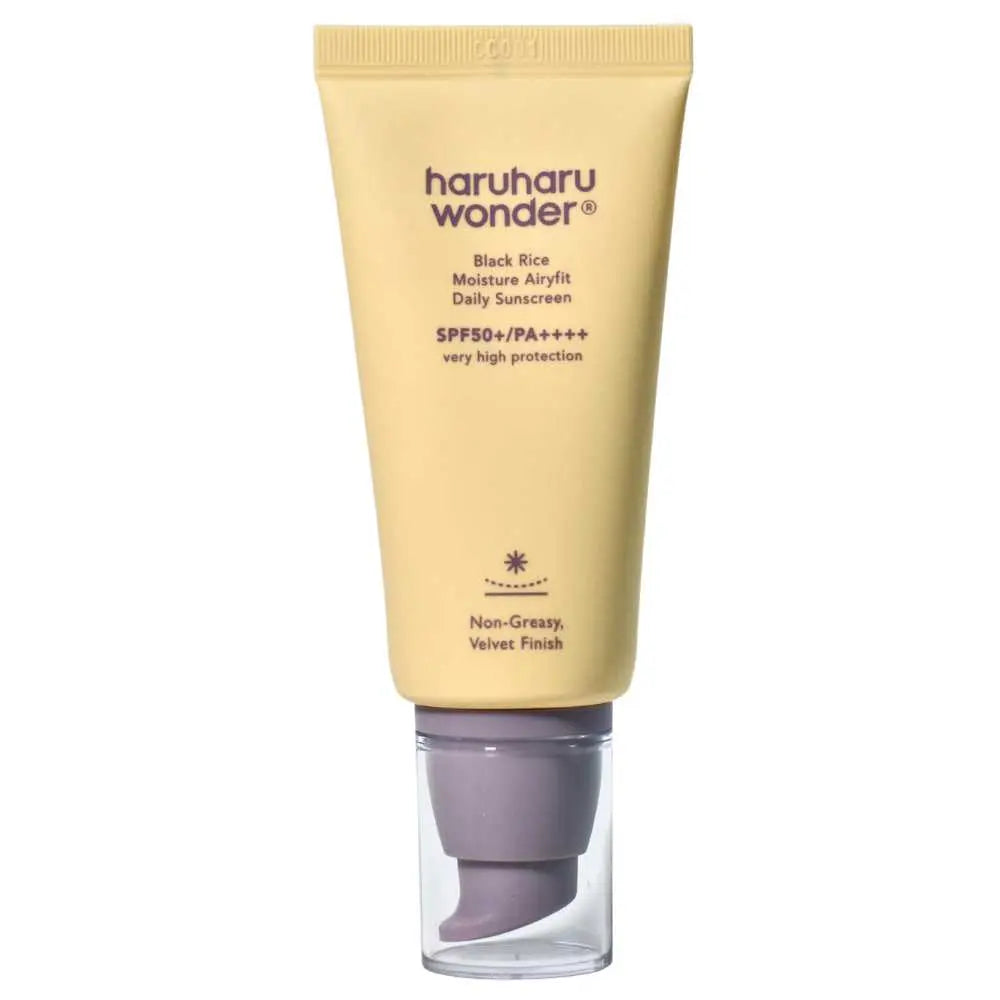 Haruharu WONDER Black Rice Moisture Airyfit Daily Sunscreen SPF 50+ PA++++