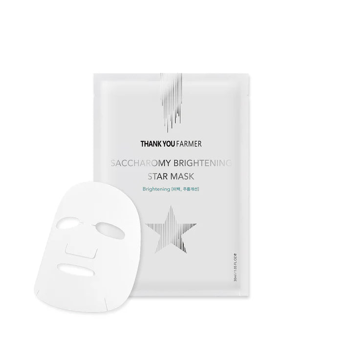 THANK YOU FARMER Saccharomy Brightening Star Mask 1 pc