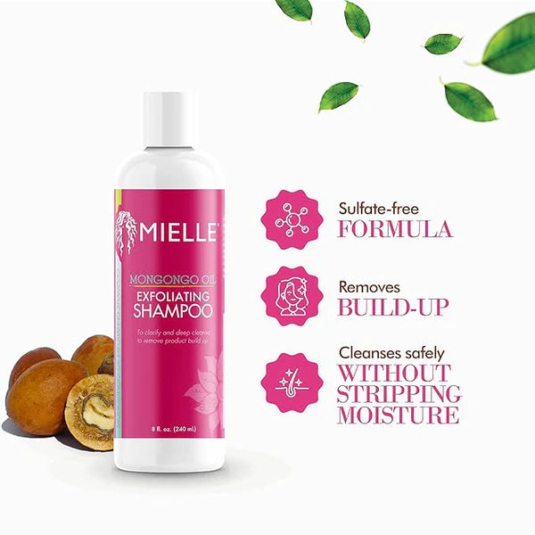 Mielle Mongongo Oil Exfoliating Shampoo 240ml
