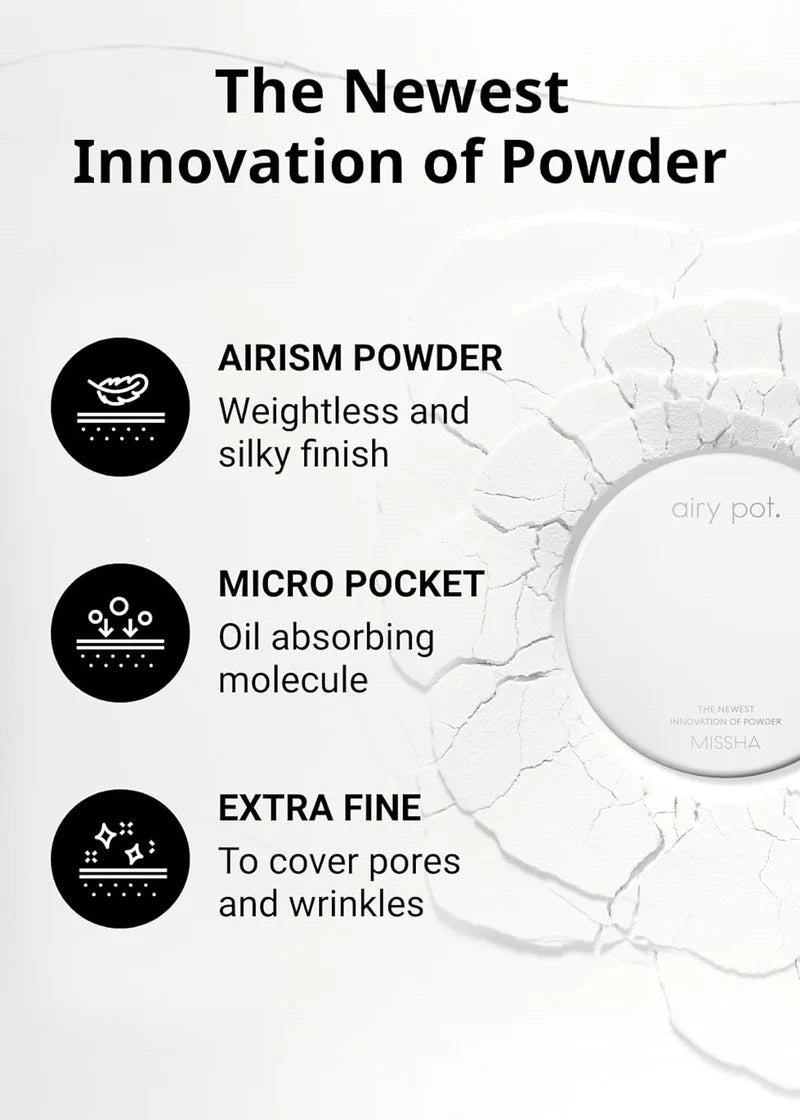 MISSHA Airy Pot Pressed Powder Pact 5g