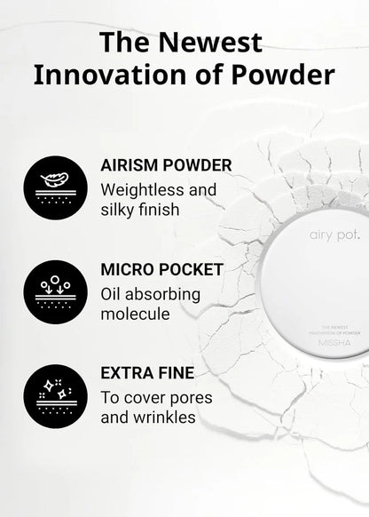 MISSHA Airy Pot Pressed Powder Pact 5g