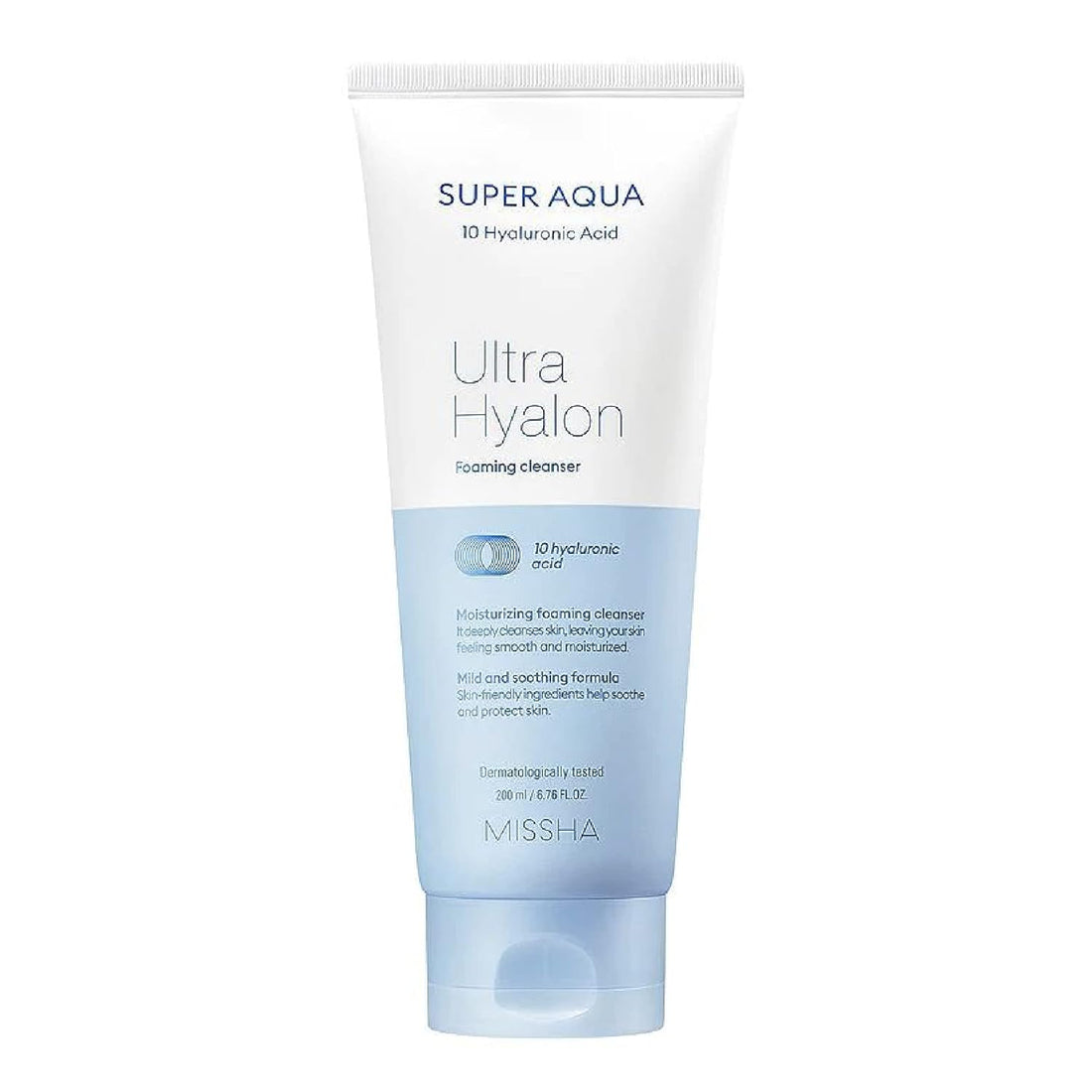 Missha Super Aqua Ultra Hyalon Foaming Cleanser