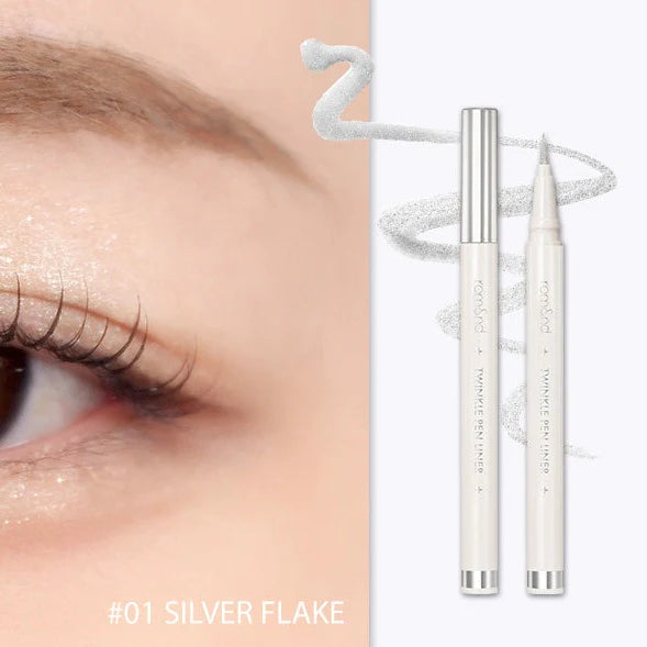 Romand Twinkle Pen Liner 01 Silver Flake