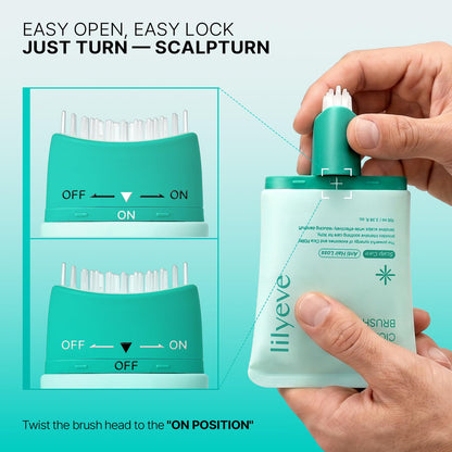 Lilyeve Scalp:Turn cica PDRN brush ampoule