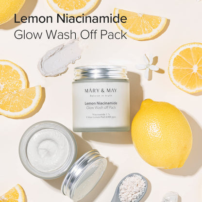 Mary&amp;May Wash off Mask Pack 125g (Lemon)