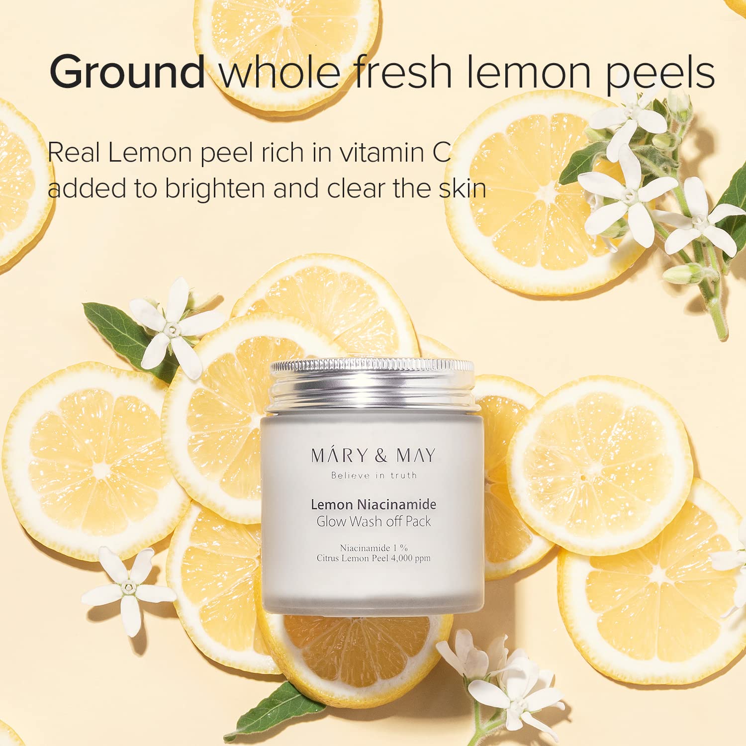 Mary&amp;May Wash off Mask Pack 125g (Lemon)