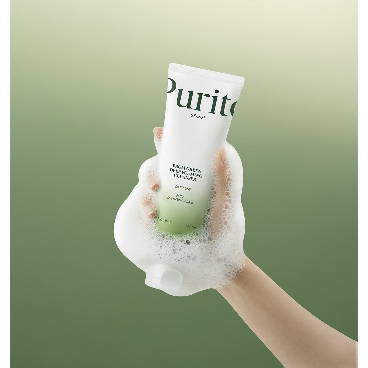 Purito From Green Deep Foaming Cleanser 150ml