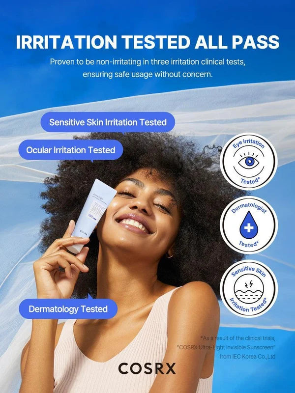The COSRX Ultra Light Invisible Sunscreen