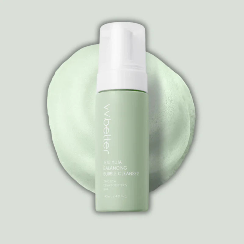 Jeju Yuja Balancing Bubble Cleanser