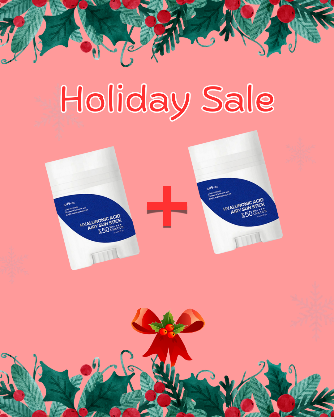 Isntree Hyaluronic Acid Airy Sun Stick 22g+Isntree Hyaluronic Acid Airy Sun Stick 22g