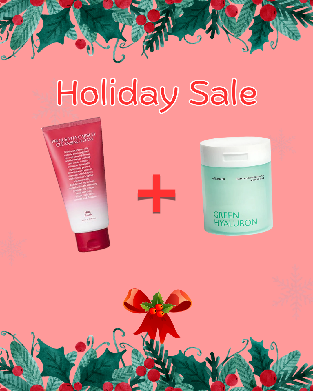 Fresh, Soft, and Hydrated: Milk Touch Cleansing Foam &amp; Toner Pads