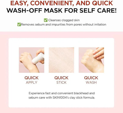 SKIN1004 Madagascar Centella Poremizing Quick Clay Stick Mask 27g