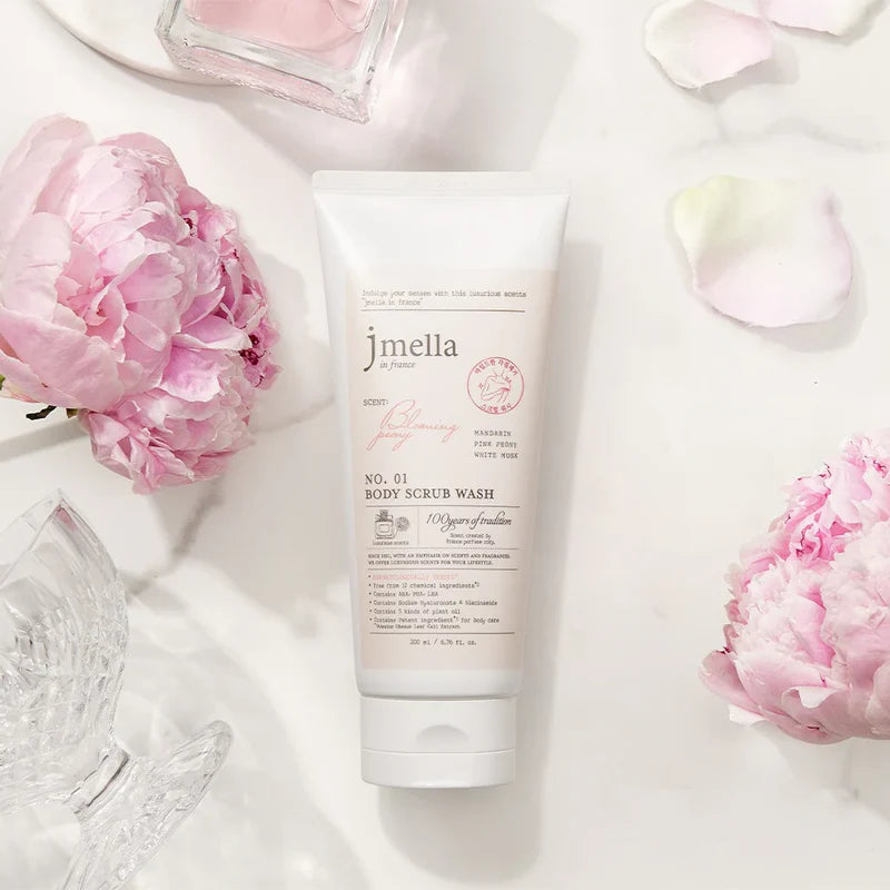 Jmella in France Blooming Peony Body Scrub Wash 2