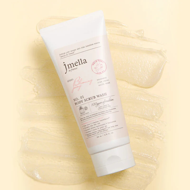 Jmella in France Blooming Peony Body Scrub Wash 3