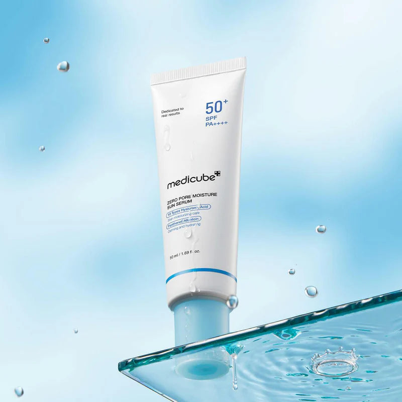 Medicube Zero Pore Moisture Sun Serum SPF50+ PA++++ 3