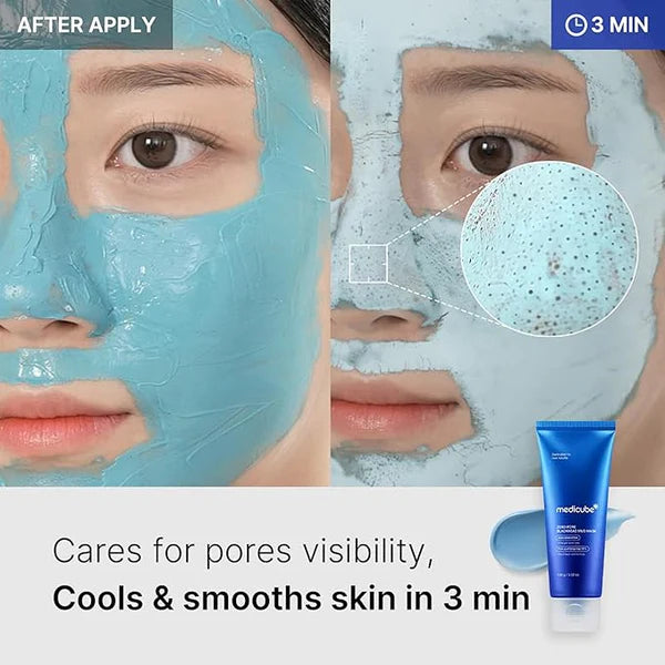 MEDICUBE Zero Pore Blackhead Mud Mask 100g 2