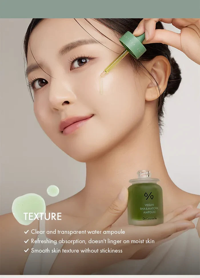 Dr. Ceuracle – Vegan BHA & Matcha Ampoule 30ml 3