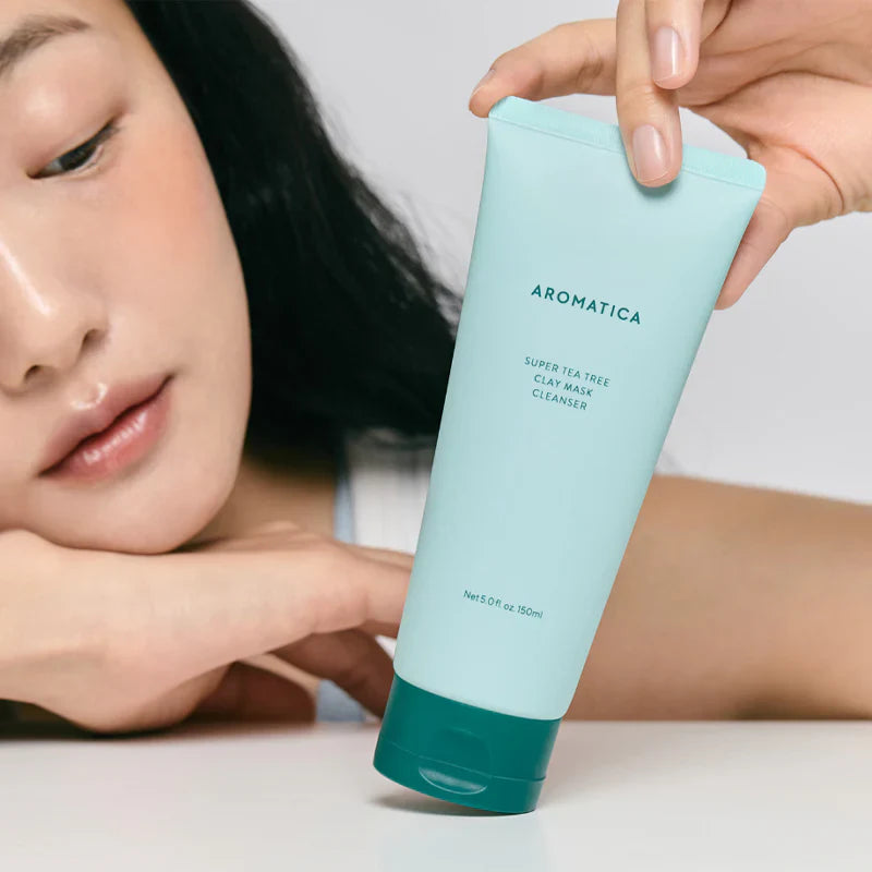 AROMATICA – Super Tea Tree Clay Mask Cleanser 150ml 2