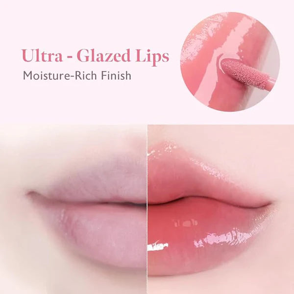 milktouch Dew Stain Sheer Lip Gloss 05 Peach Drop