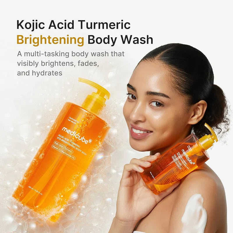 Medicube Kojic Acid Turmeric Vita Brightening Body Wash 3