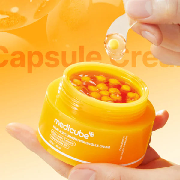 Medicube Kojic Acid Turmeric Vita Capsule Cream