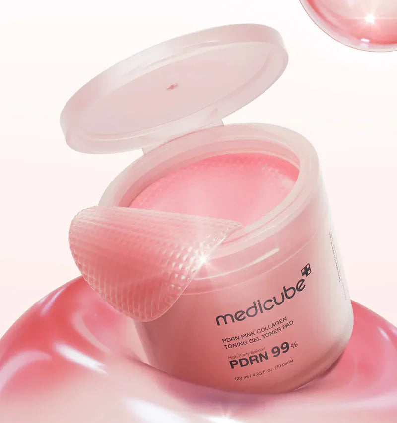 Medicube PDRN Pink Collagen Toning Gel Toner Pad 2