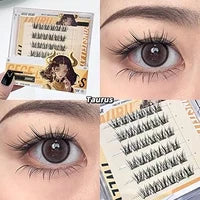 Gege Bear Twelve Constellations Glue Free False Eyelashes - Taurus [