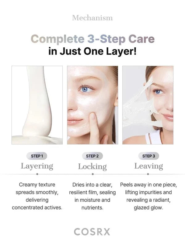 COSRX PDRN EXOSOME Skinplaning Glaze Mask 2