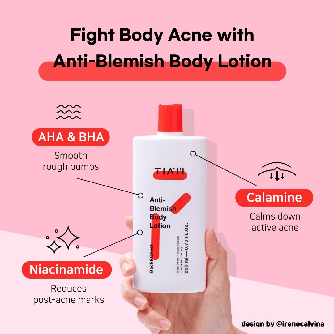 TIAM - Anti Blemish Body Lotion Back &amp; Chest 200ml
