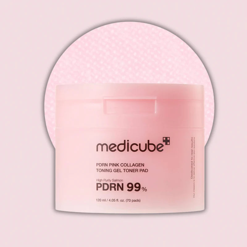 Medicube PDRN Pink Collagen Toning Gel Toner Pad