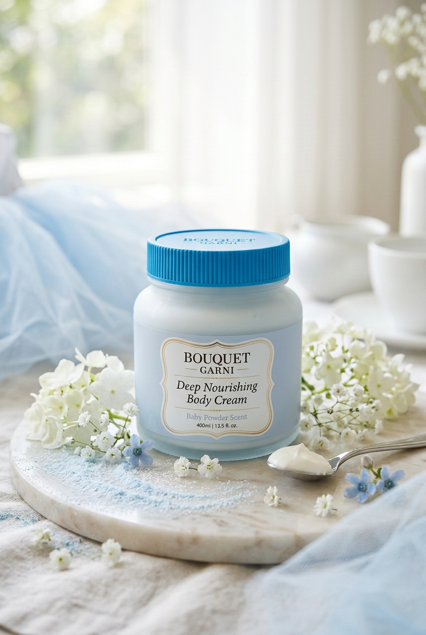 Bouquet Garni Deep Nourishing Body Cream Baby Powder 400ml