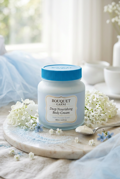 Bouquet Garni Deep Nourishing Body Cream Baby Powder 400ml
