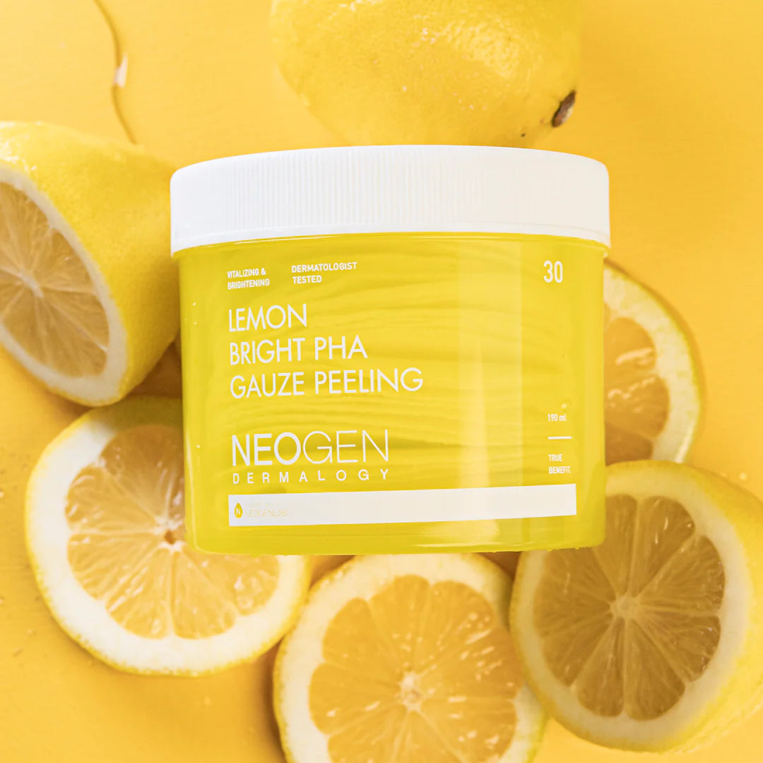 NEOGEN DERMALOGY LEMON BRIGHT PHA GAUZE PEELING 190ML (30 PADS)