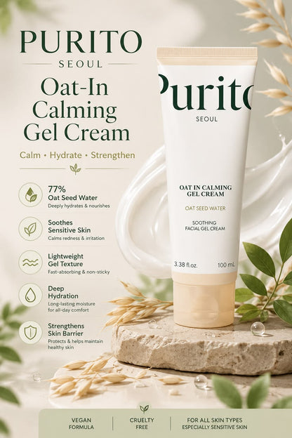 PURITO Oat-in Calming Gel Cream 100ml