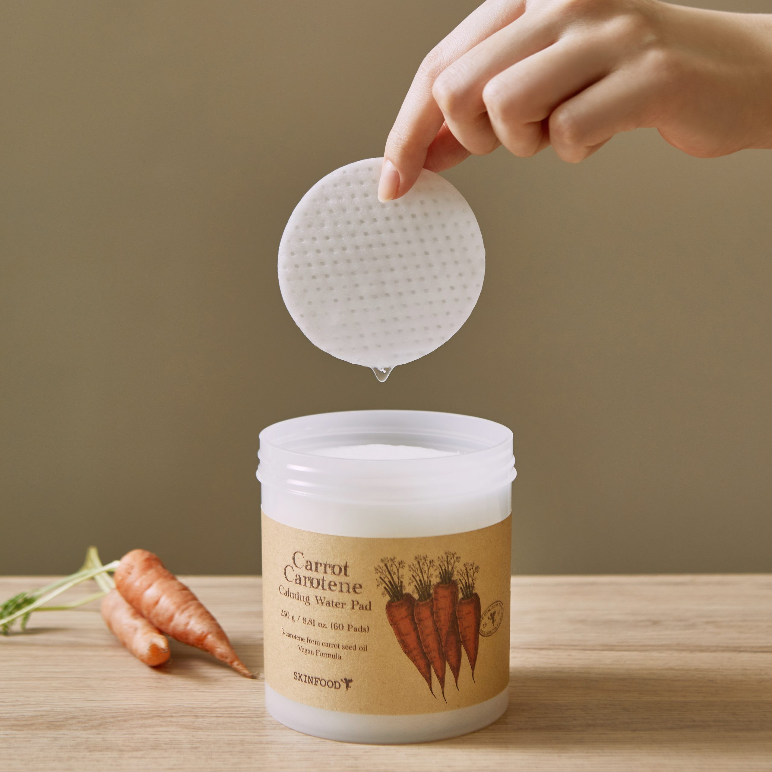 SKINFOOD Carrot Carotene Calming Water Pad